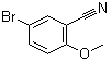 5-溴-2-(甲氧基)苯甲腈分子结构 (CAS 144649-99-0)