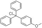 4-甲氧基三苯基氯甲烷分子结构 (CAS 14470-28-1)