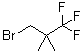 3-溴-1,1,1-三氟-2,2-二甲基丙烷分子结构 (CAS 1447671-73-9)
