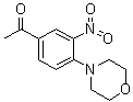 structure of CAS# 144783-46-0, 1-[4-(4-吗啉基)-3-硝基苯基]乙酮