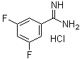 structure of CAS# 144797-68-2, 3,5-Difluorobenzamidine hydrochloride