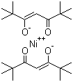 Nickel bis(dipivaloylmethanate) molecular structure (CAS 14481-08-4)