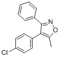 4-(4-氯苯基)-5-甲基-3-苯基异恶唑分子结构 (CAS 1448355-87-0)