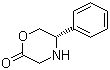 structure of CAS# 144896-92-4, (S)-5-苯基吗啉-2-酮