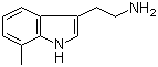 structure of CAS# 14490-05-2, 7-Methyltryptamine