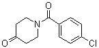1-(4-氯苯甲酰基)-4-哌啶酮分子结构 (CAS 144947-47-7)