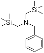 N,N-双[(三甲基硅基)甲基]苄胺分子结构 (CAS 144964-17-0)