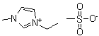 structure of CAS# 145022-45-3, 3-乙基-1-甲基咪唑鎓甲烷磺酸盐