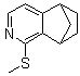 1-(甲硫基)-5,6,7,8-四氢-5,8-甲桥异喹啉分子结构 (CAS 145041-54-9)