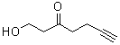 1-羟基-6-庚炔-3-酮分子结构 (CAS 1450754-40-1)