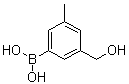 [3-(羟基甲基)-5-甲基苯基]硼酸分子结构 (CAS 1451391-46-0)