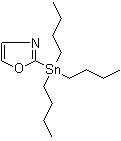 2-(三丁基锡烷基)恶唑分子结构 (CAS 145214-05-7)