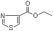 噻唑-4-甲酸乙酯分子结构 (CAS 14527-43-6)