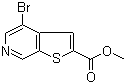 structure of CAS# 145325-40-2, Methyl 4-bromothieno[2,3-c]pyridine-2-carboxylate