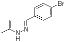 CAS # 145353-53-3, 3-(4-Bromophenyl)-5-methyl-1H-pyrazole