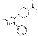 CAS # 1453906-29-0, 1-[4-(3-Methyl-1-phenyl-1H-pyrazol-5-yl)-1-piperazinyl]ethanone