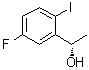 (alphaS)-5-氟-2-碘-alpha-甲基苯甲醇分子结构 (CAS 1454847-96-1)