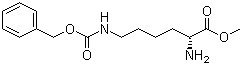 N6-[苄氧羰基]-D-赖氨酸甲酯分子结构 (CAS 145586-17-0)