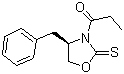 (S)-4-苄基-3-丙酰基-1,3-恶唑烷-2-硫酮分子结构 (CAS 145588-95-0)