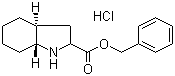 (2S,3aR,7aS)-八氢吲哚-2-甲酸苄酯盐酸盐分子结构 (CAS 145641-35-6)