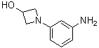 1-(3-氨基苯基)-3-氮杂环丁醇分子结构 (CAS 1456595-11-1)