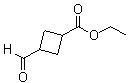3-甲酰基环丁烷羧酸乙酯分子结构 (CAS 1456695-29-6)