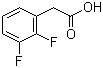 structure of CAS# 145689-41-4, 2,3-二氟苯乙酸