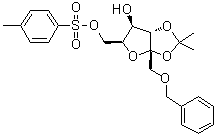 CAS 登录号：1459288-93-7, 2,3-O-(1-甲基亚乙基)-1-O-(苯基甲基)-alpha-L-呋喃山梨糖 6-(4-甲基苯磺酸酯)