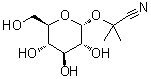 异亚麻苦苷分子结构 (CAS 14605-42-6)