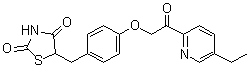 匹格列酮分子结构 (CAS 146062-49-9)