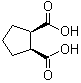CAS 登录号：1461-96-7, 顺式-1,2-环戊二酸