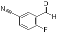 CAS # 146137-79-3, 5-Cyano-2-fluorobenzaldehyde, 4-Fluoro-3-formylbenzonitrile
