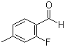 2-氟-4-甲基苯甲醛分子结构 (CAS 146137-80-6)