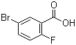 structure of CAS# 146328-85-0, 5-Bromo-2-fluorobenzoic acid