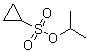 异丙基环丙烷磺酸酯分子结构 (CAS 146475-51-6)