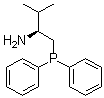 (S)-(2-氨基-3-甲基丁基)二苯基膦分子结构 (CAS 146476-37-1)