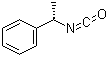 (S)-(-)-1-苯乙基异氰酸酯分子结构 (CAS 14649-03-7)