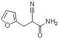 alpha-氰基-2-呋喃丙酰胺分子结构 (CAS 146495-12-7)