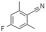 2,6-二甲基-4-氟苯甲腈分子结构 (CAS 14659-61-1)