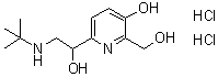 CAS # 146621-68-3, (+)-alpha6-[[(1,1-Dimethylethyl)amino]methyl]-3-hydroxy-2,6-pyridinedimethanol dihydrochloride