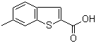 structure of CAS# 1467-86-3, 6-甲基苯并[b]噻吩-2-羧酸