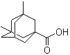 3,5-二甲基-1-金刚烷甲酸分子结构 (CAS 14670-94-1)