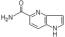 structure of CAS# 146767-59-1, 1H-Pyrrolo[3,2-b]pyridine-5-carboxamide