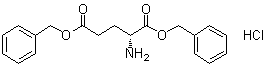 structure of CAS# 146844-02-2, D-谷氨酸二苄酯盐酸盐