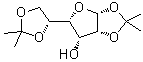 1,2:5,6-二-O-异丙亚基-alpha-D-呋喃古洛糖分子结构 (CAS 14686-89-6)
