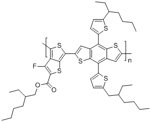 PTB7-Th分子结构 (CAS 1469791-66-9)