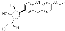 CAS # 1469910-70-0, (1S)-1,4-Anhydro-1-C-[4-chloro-3-[(4-ethoxyphenyl)methyl]phenyl]-D-glucitol