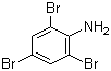 structure of CAS# 147-82-0, 2,4,6-Tribromoaniline