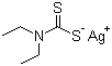 structure of CAS# 1470-61-7, 二乙基二硫代氨基甲酸银