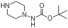 tert-Butyl piperazin-1-ylcarbamate molecular structure (CAS 147081-80-9)